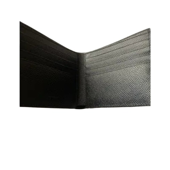 NEW BURBERRY 8014653 GRAINY LEATHER INTERNATIONAL BIFOLD WALLET with logo - Picture 4 of 13